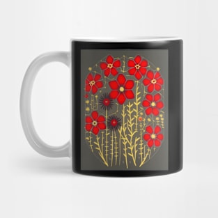 Auntie Says, Look at the flowers Mug